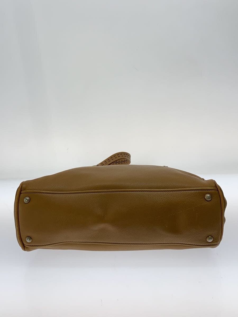 PRADA Handbag Leather BRW 4