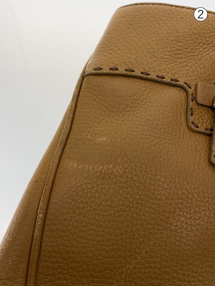 PRADA Handbag Leather BRW 8