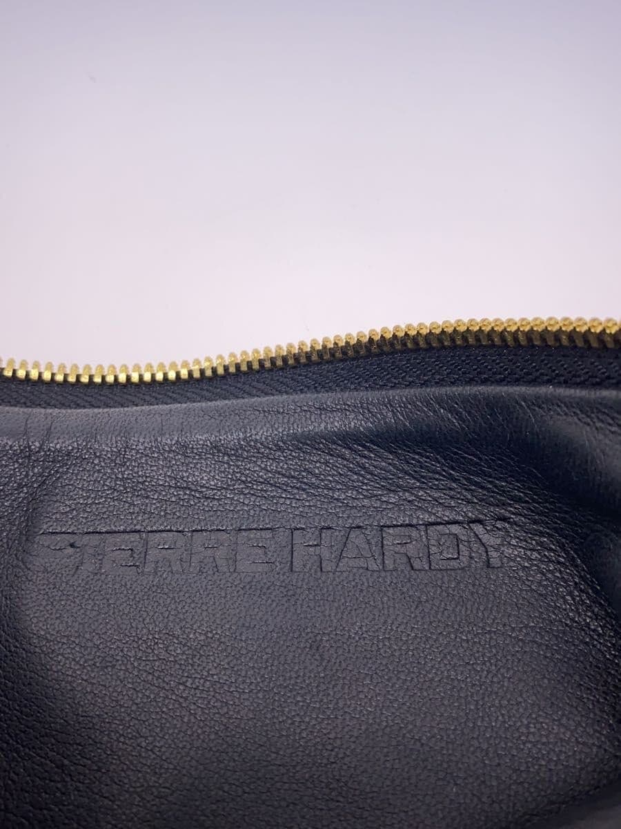 PIERRE HARDY Second Bag Leather BLK Solid 5