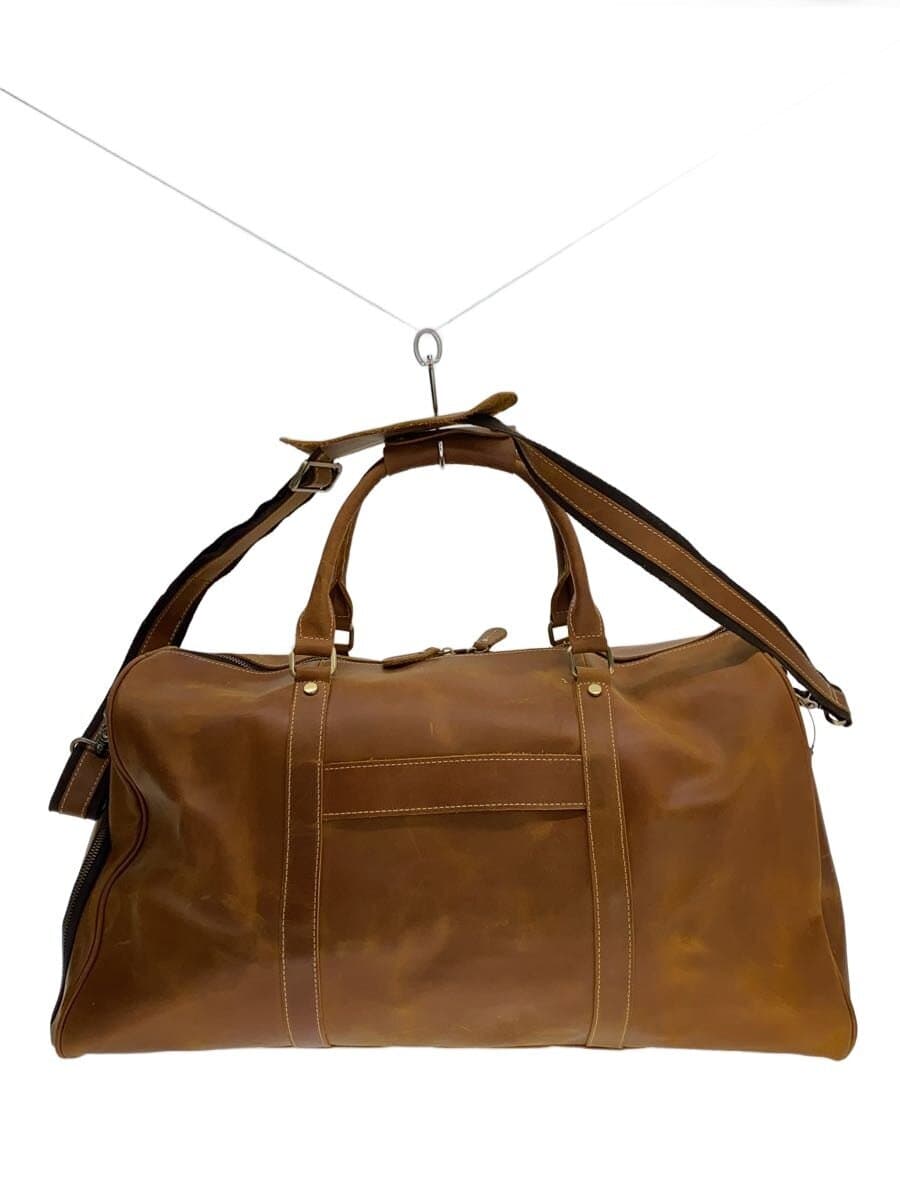 Other Brand Boston Bag Leather BRW Leather Boston Bag