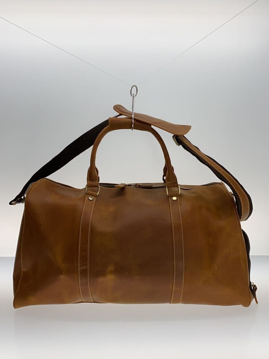 Other Brand Boston Bag Leather BRW Leather Boston Bag 3