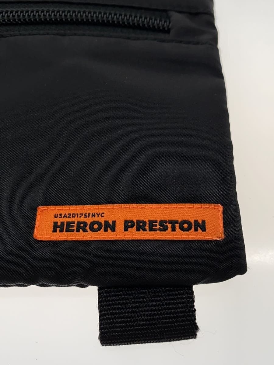 HERON PRESTON Shoulder Bag Nylon BLK Plain HMNA016S20943007 3