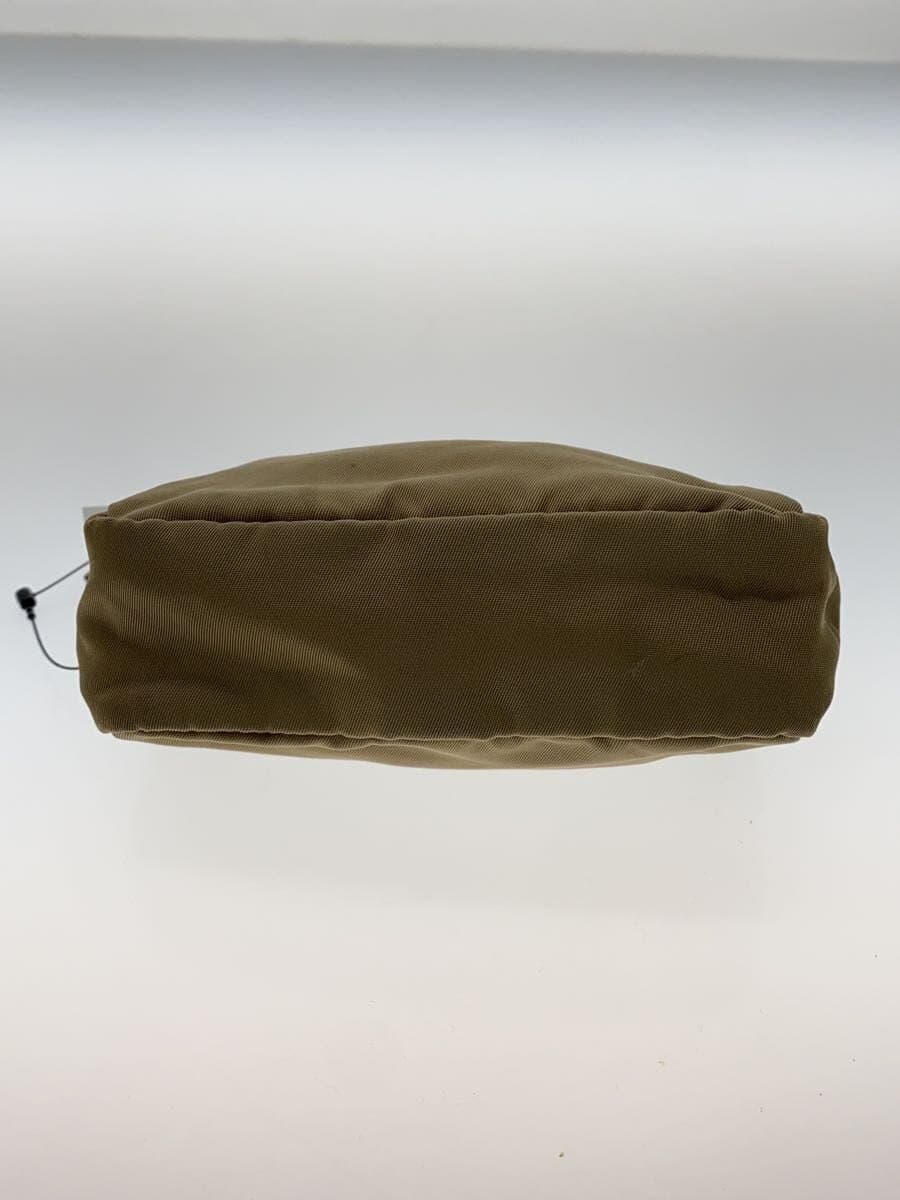 PRADA Mini Nylon Pouch Pouch Nylon CML Solid Color 4