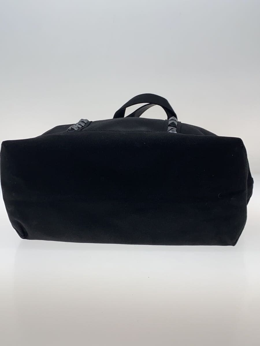 HYSTERIC GLAMOUR STUDS CANVAS Tote Bag Canvas BLK 4