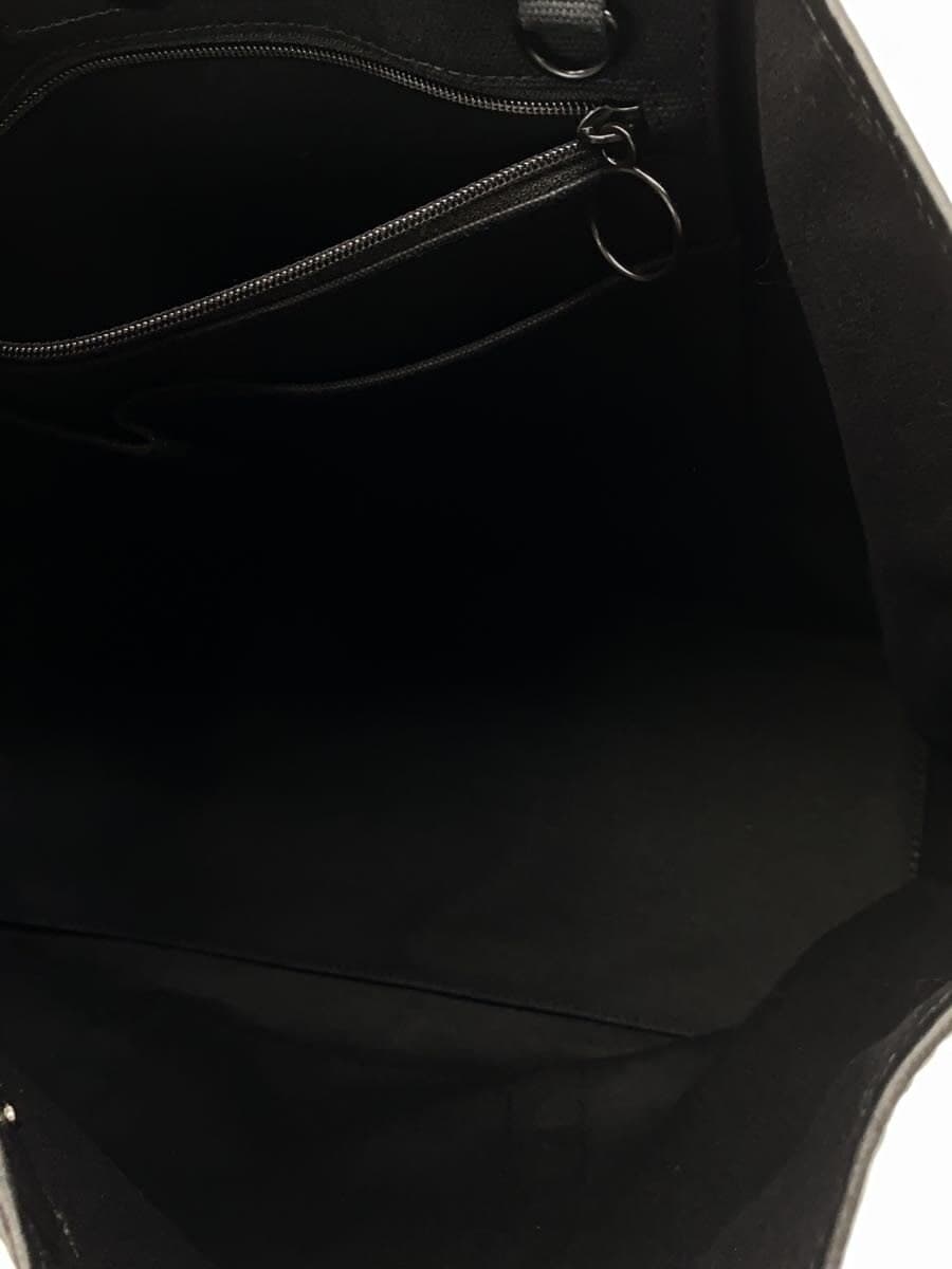 HYSTERIC GLAMOUR STUDS CANVAS Tote Bag Canvas BLK 6