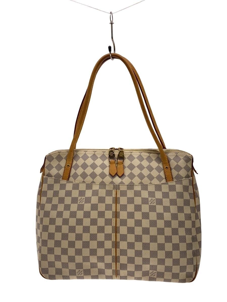 LOUIS VUITTON Figari PM Damier Azur PVC WHT N41176