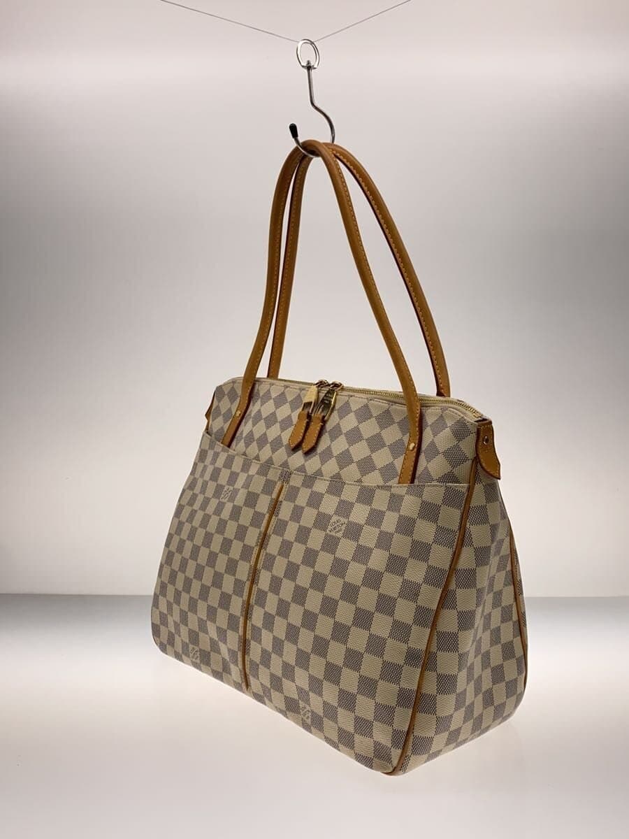 LOUIS VUITTON Figari PM Damier Azur PVC WHT N41176 2