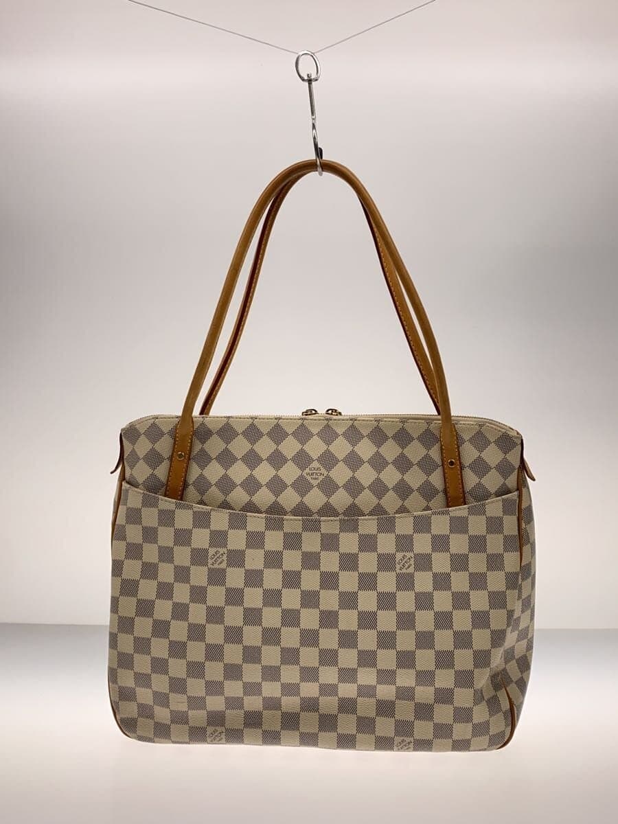 LOUIS VUITTON Figari PM Damier Azur PVC WHT N41176 3