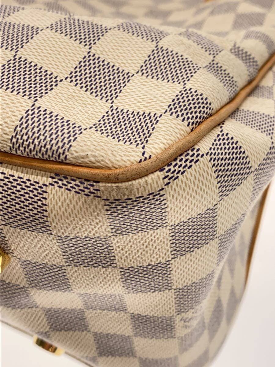 LOUIS VUITTON Figari PM Damier Azur PVC WHT N41176 7