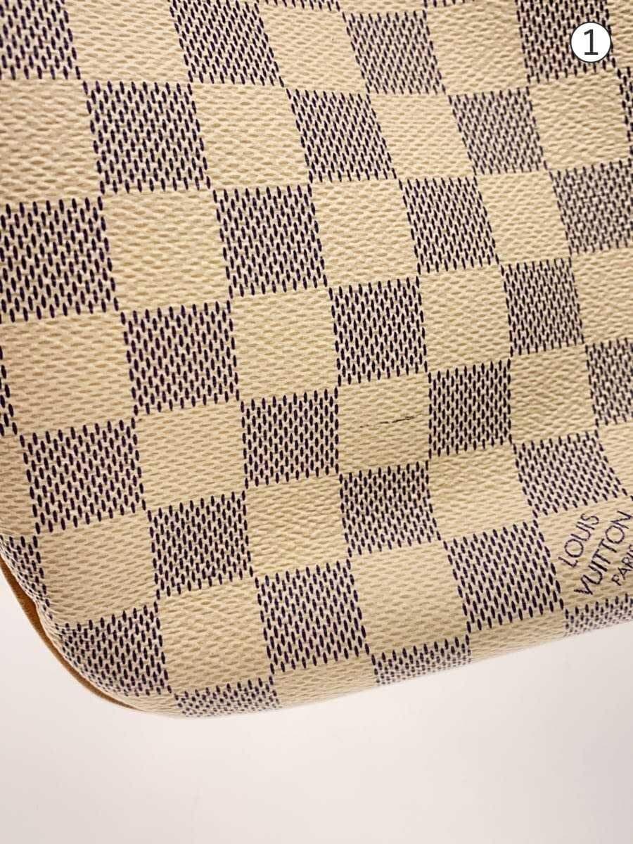 LOUIS VUITTON Figari PM Damier Azur PVC WHT N41176 8