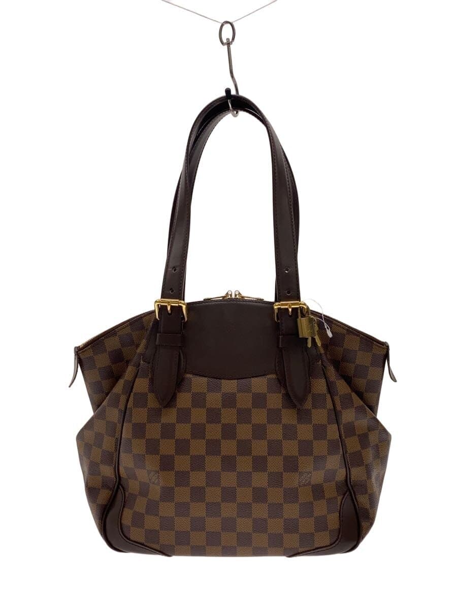 LOUIS VUITTON Verona MM Damier Ebene PVC BRW N41118