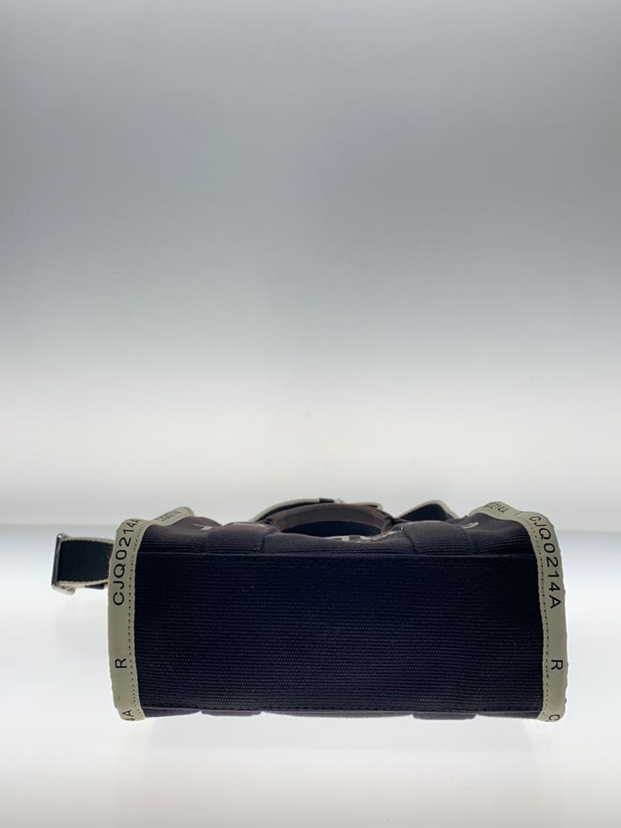 MARC JACOBS Shoulder Bag Canvas Black 4