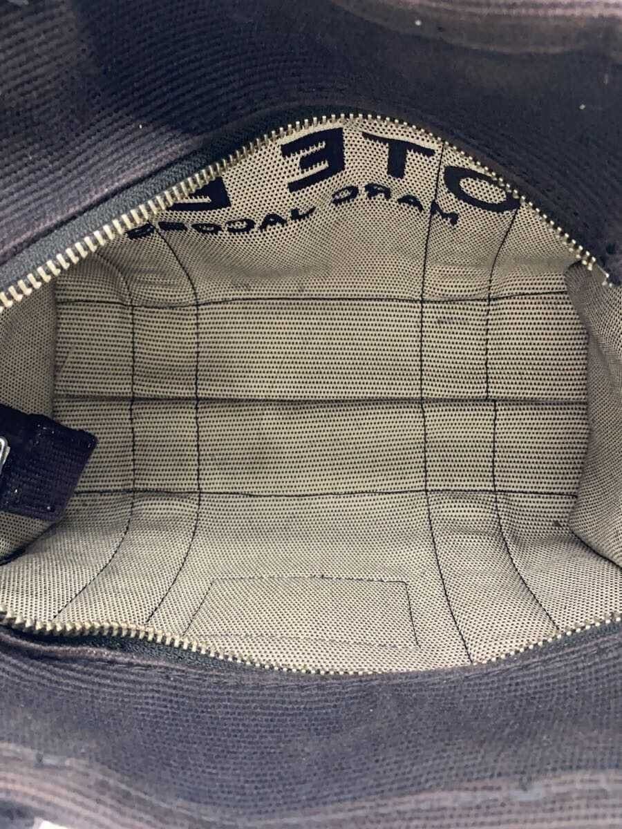 MARC JACOBS Shoulder Bag Canvas Black 6