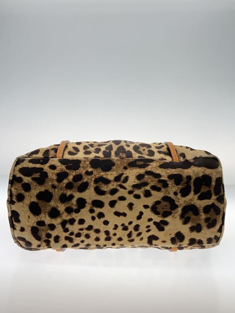 DOLCE&GABBANA tote bag canvas CML leopard 4