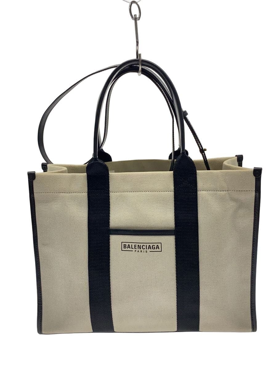 BALENCIAGA Canvas Tote Bag CRM 671400