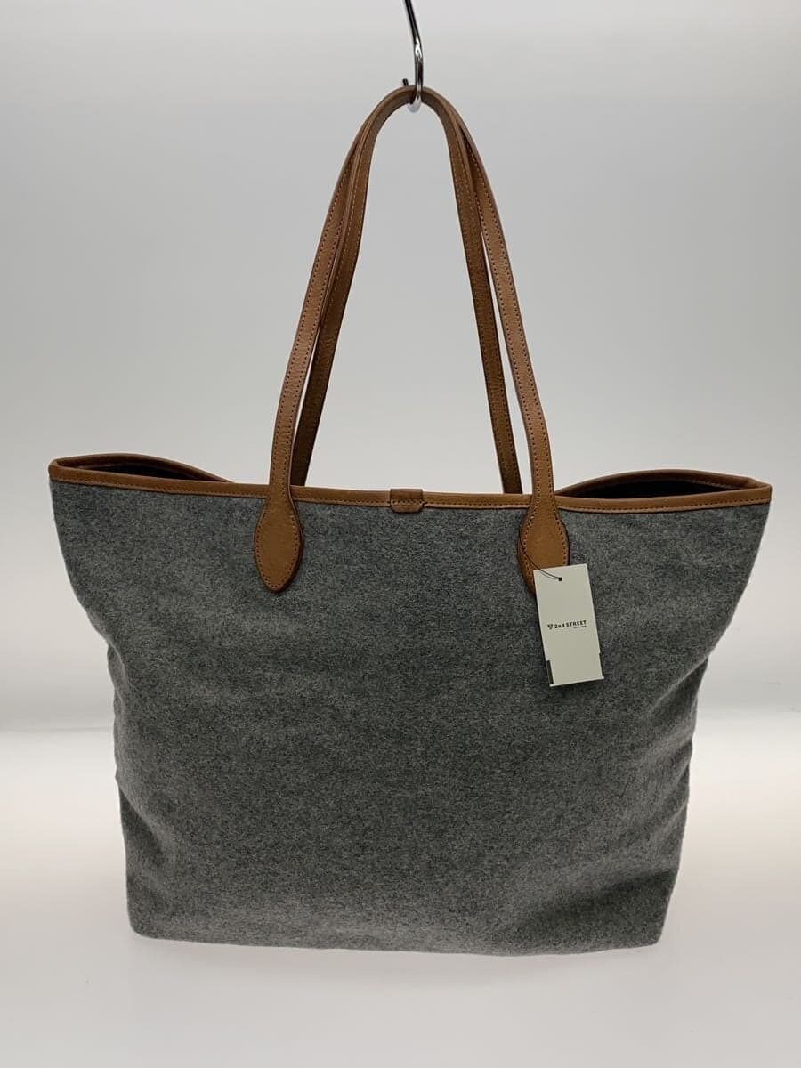 foot the coacher x PORTER Tote Bag GRY Solid 3