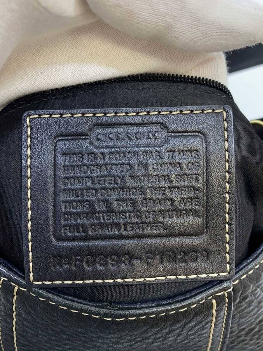 COACH Shoulder Bag BLK F10209 5
