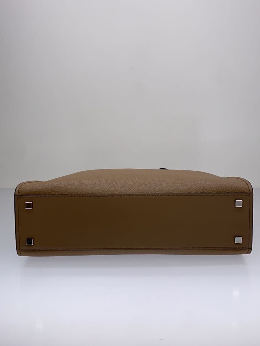 MICHAEL KORS Handbag Leather BRW Solid AV-2405 4