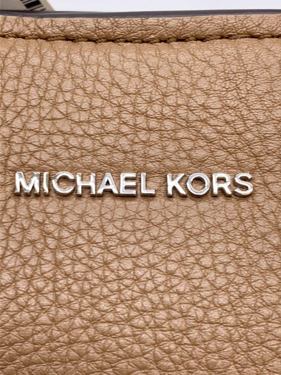 MICHAEL KORS Handbag Leather BRW Solid AV-2405 5