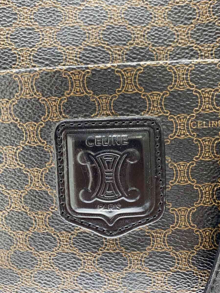 CELINE Tote Bag PVC BLK All Over Pattern MC98 1 5