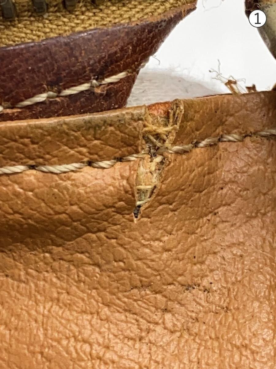 CELINE Pouch Leather BRW All Over Pattern 7