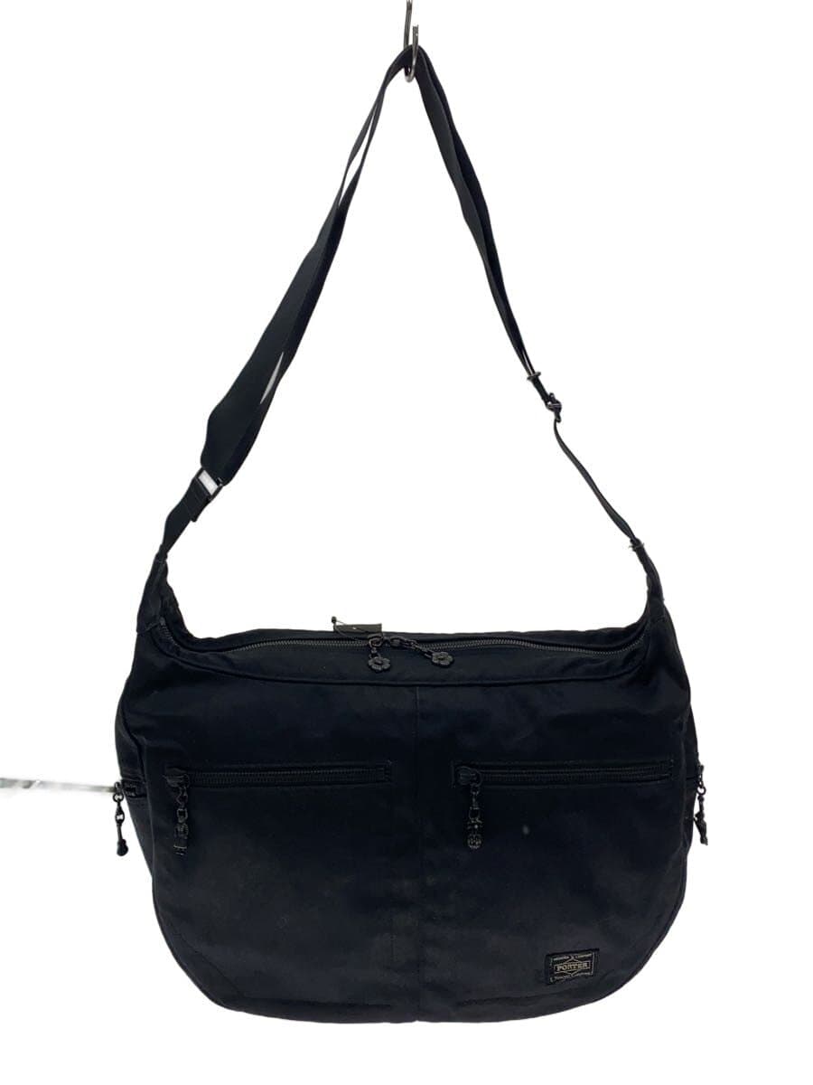 PORTER Shoulder Bag -- BLK Floral Pattern 511-07716