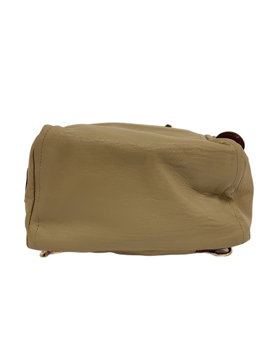 A.D.M.J. Crossbody Bag One Shoulder Bag Leather Brown x Pink 4