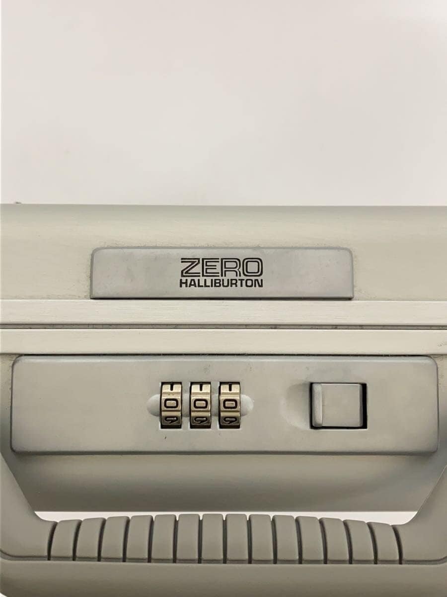 ZERO HALLIBURTON Attache Case Silver SE3-S1 5