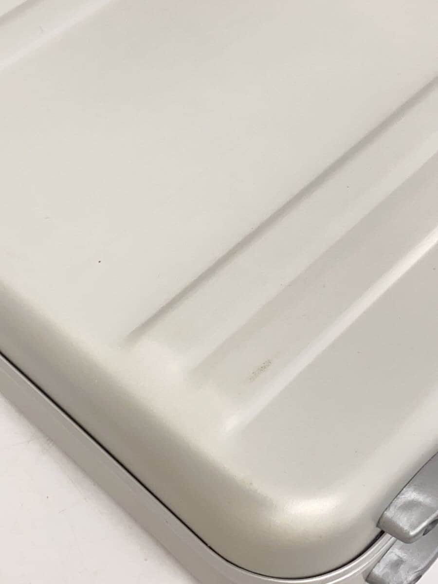 ZERO HALLIBURTON Attache Case Silver SE3-S1 9