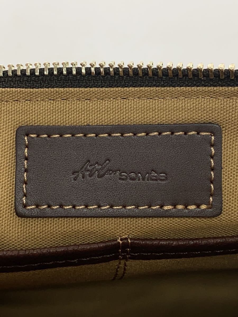 SOMES SADDLE Trot Pouch Pouch Leather Brown TT-06 5