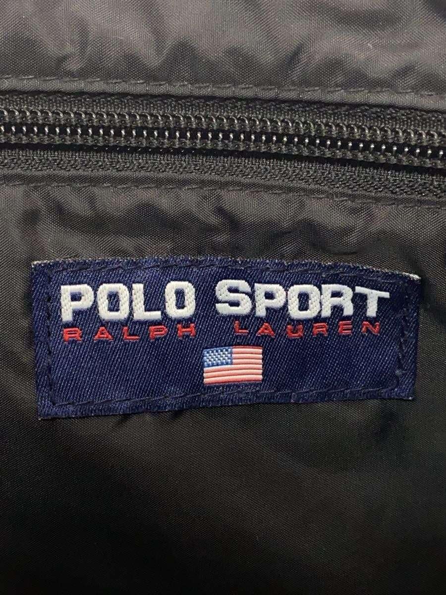 POLO SPORT Fleece Messenger Bag Black 5