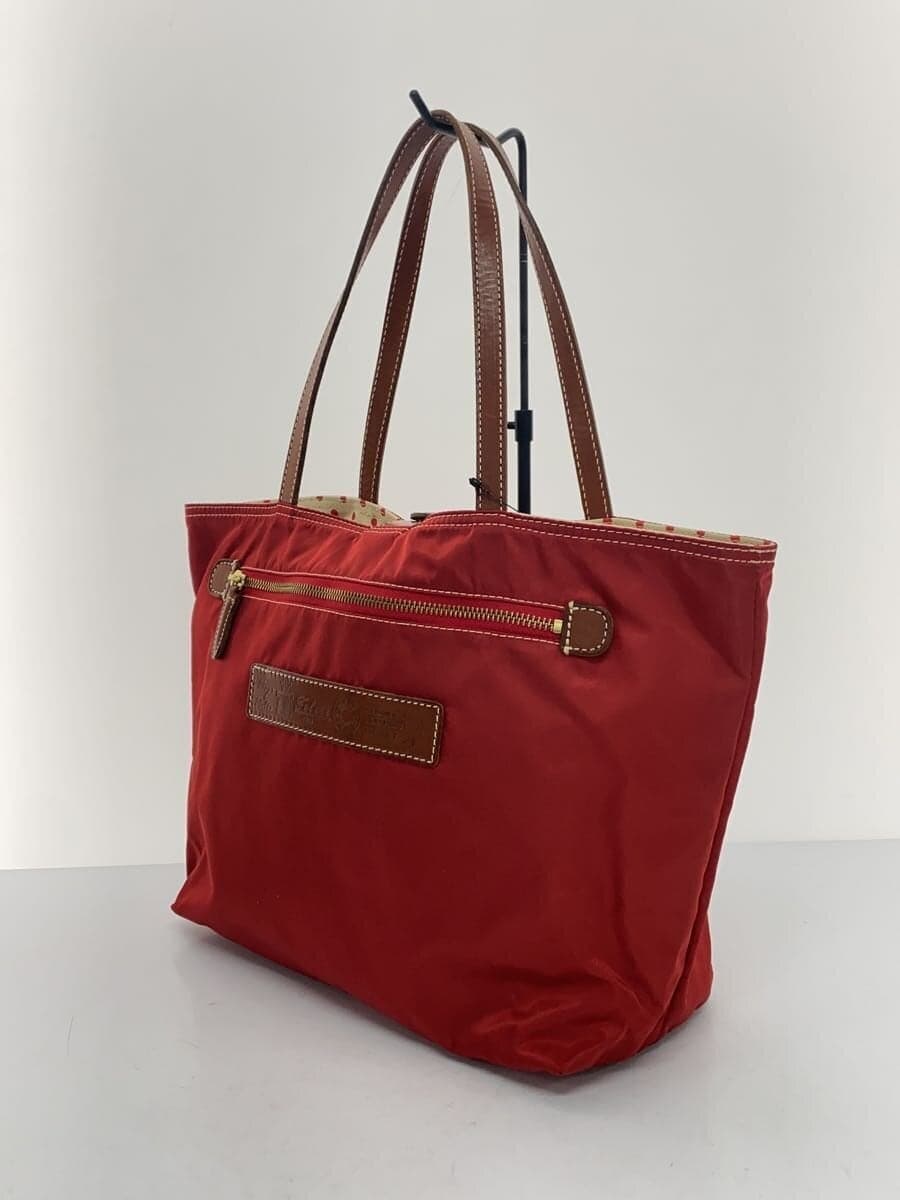 Felisi Tote Bag Reversible Red x Beige Dot 9723 2