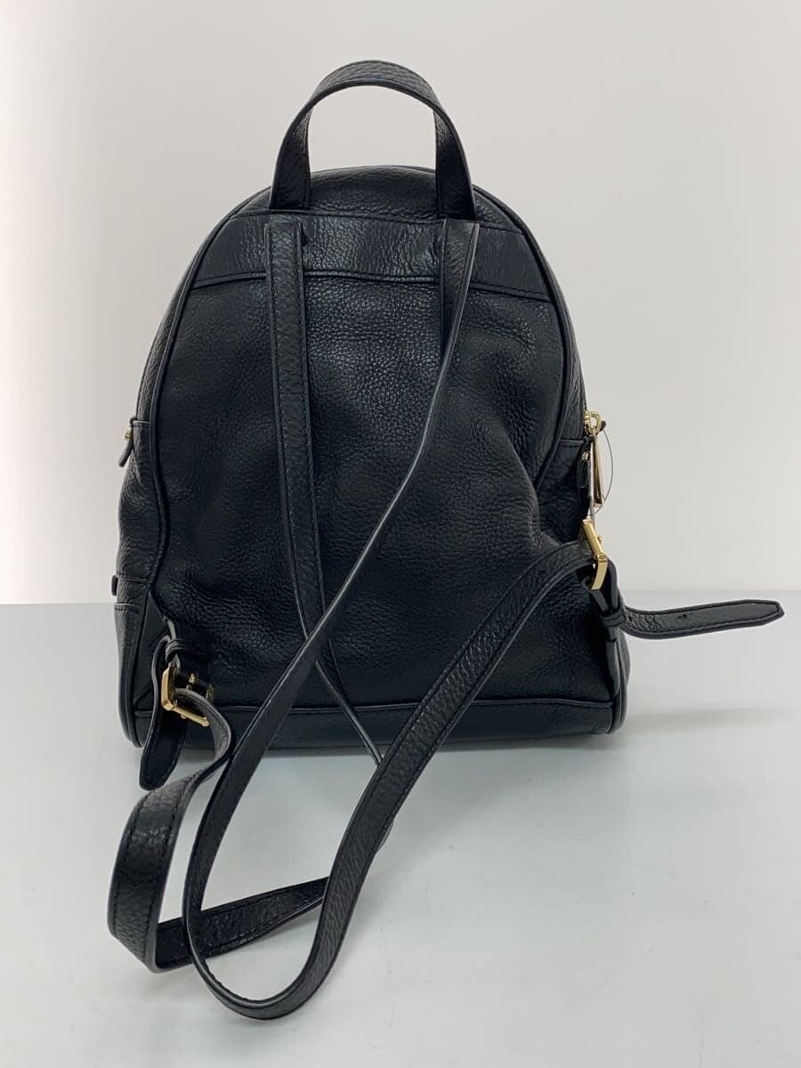 MICHAEL KORS RHEA ZIP MD BACKPACK Leather Black 30S5GEZB1L 3