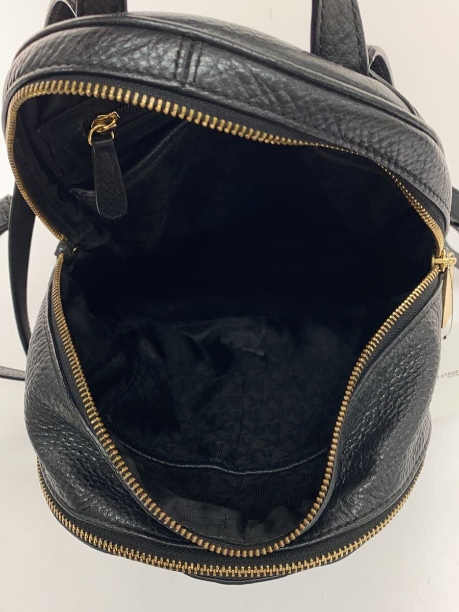 MICHAEL KORS RHEA ZIP MD BACKPACK Leather Black 30S5GEZB1L 6
