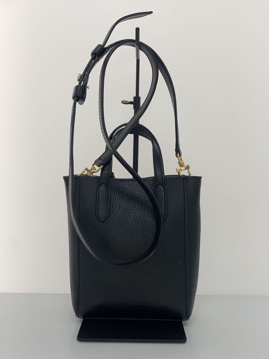 MICHAEL KORS SINCLAIR Shopper Tote Crossbody Extra Small Leather Black 3