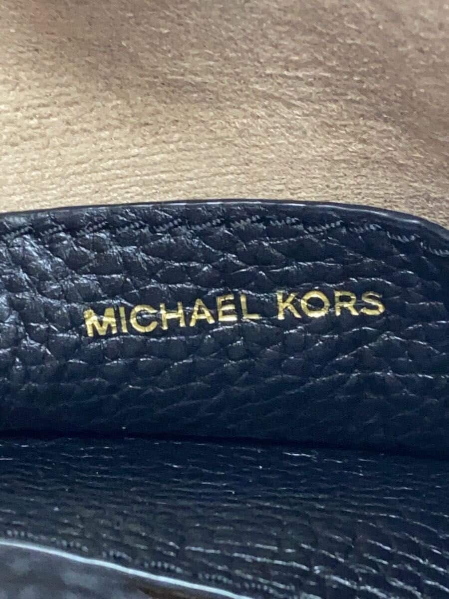 MICHAEL KORS SINCLAIR Shopper Tote Crossbody Extra Small Leather Black 5