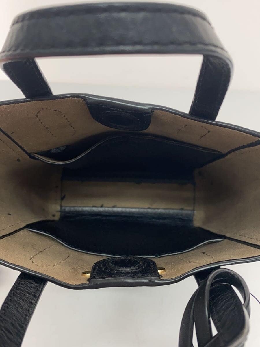 MICHAEL KORS SINCLAIR Shopper Tote Crossbody Extra Small Leather Black 6