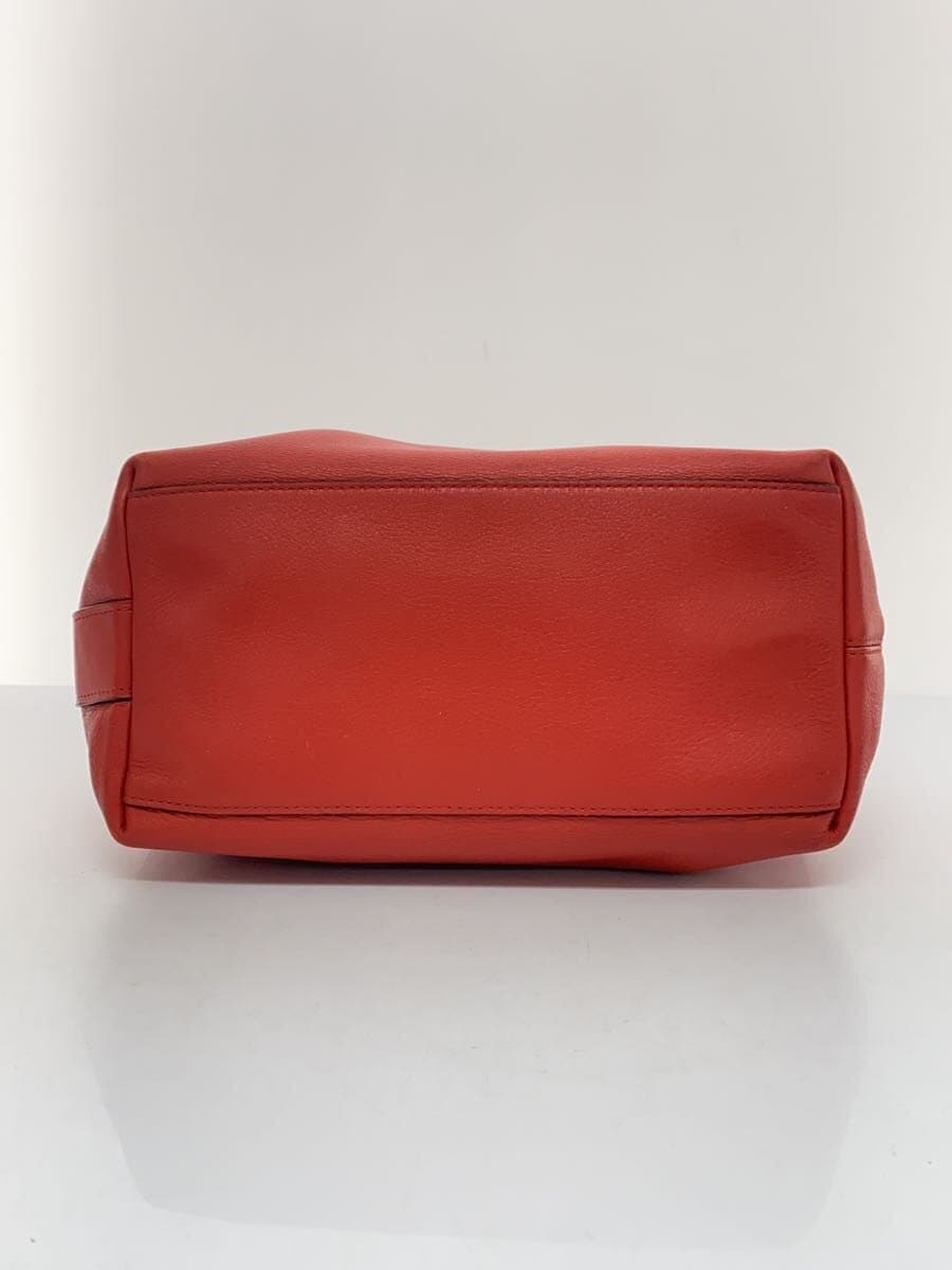COACH Shoulder Bag_Duffle_Legacy Leather RED 19889 4
