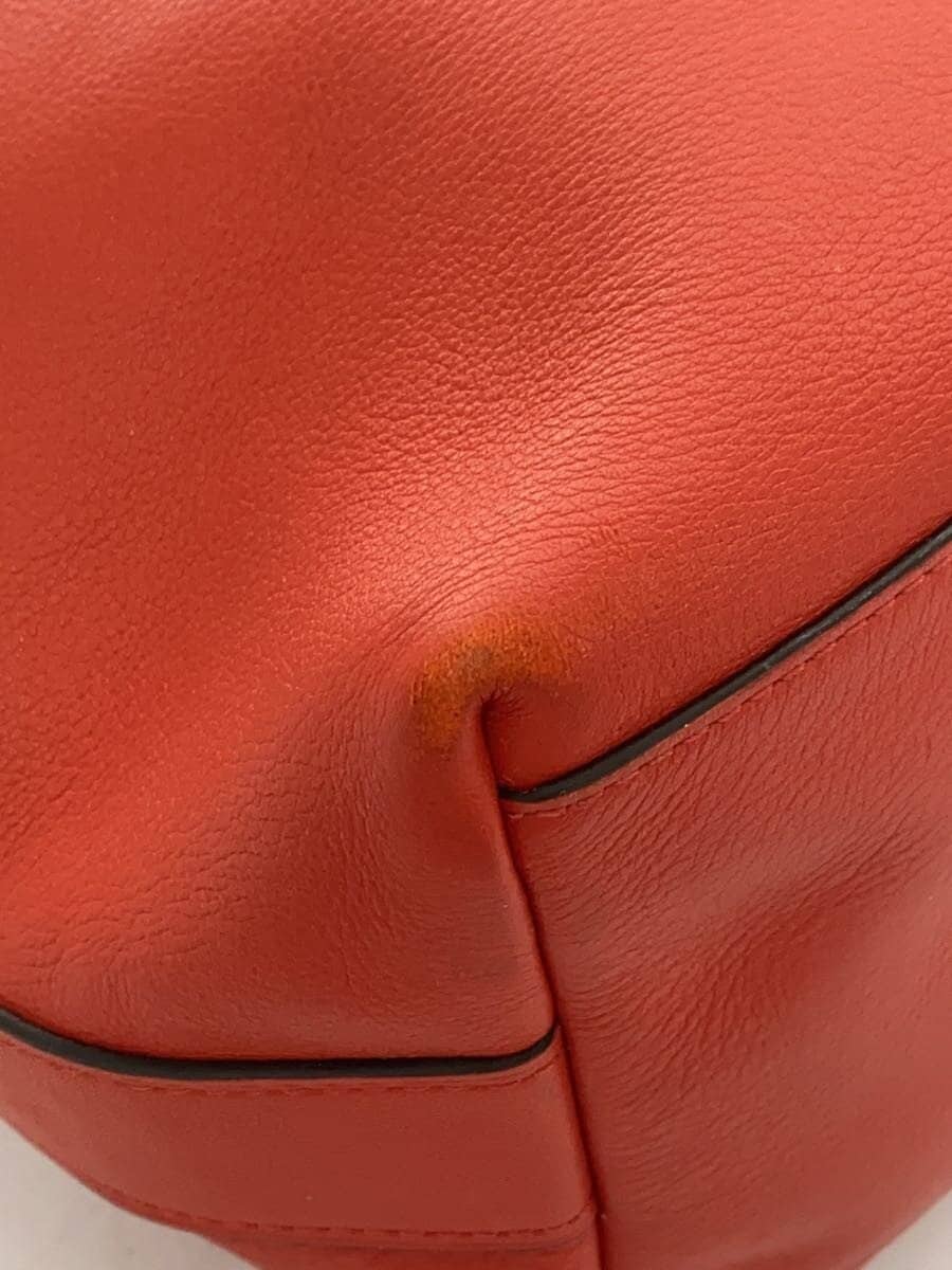 COACH Shoulder Bag_Duffle_Legacy Leather RED 19889 7