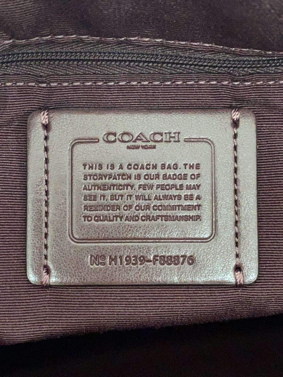 COACH tote bag BRW flower pattern F88876 5