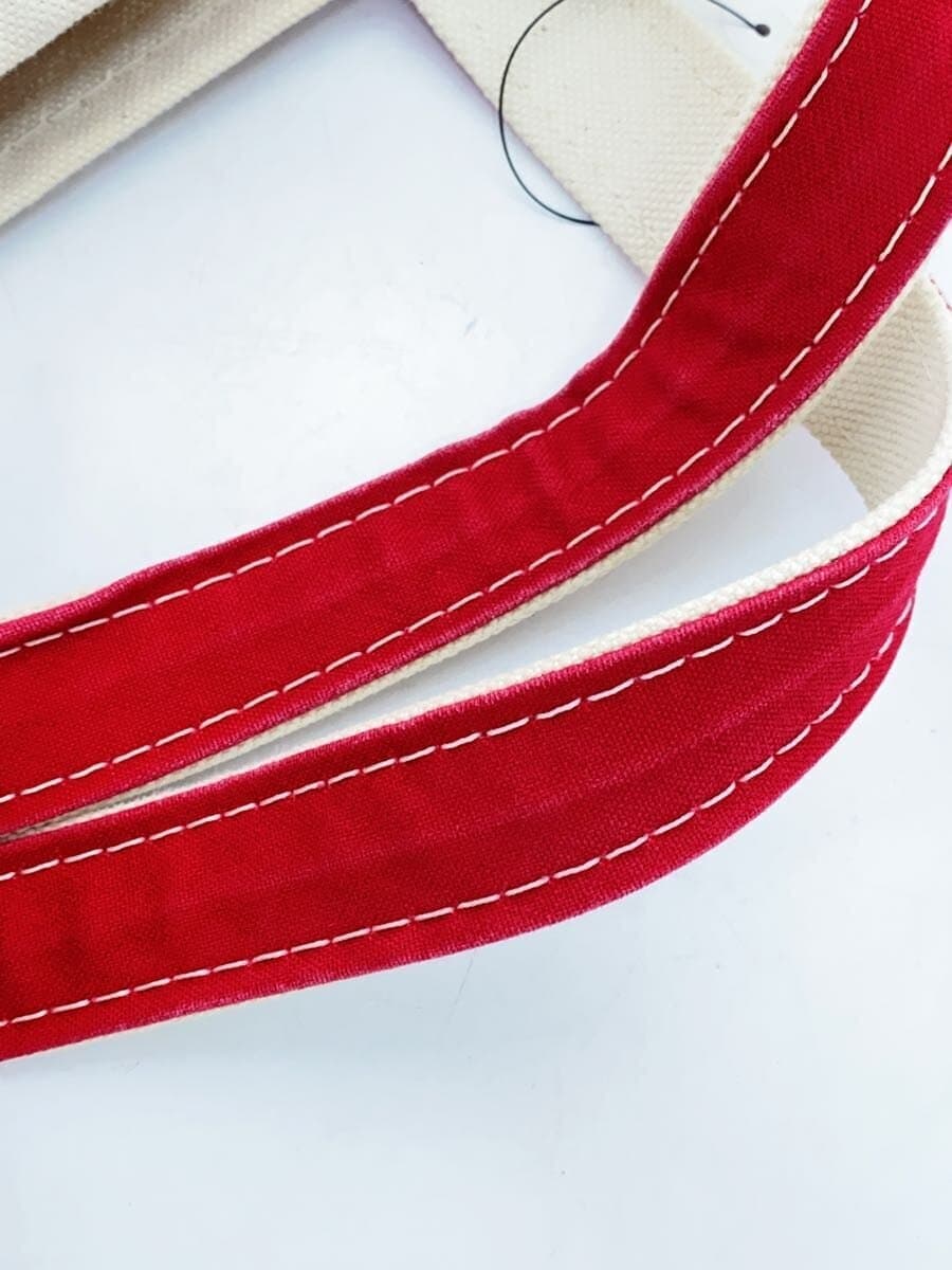 L.L.Bean Tote Bag Canvas WHT 7