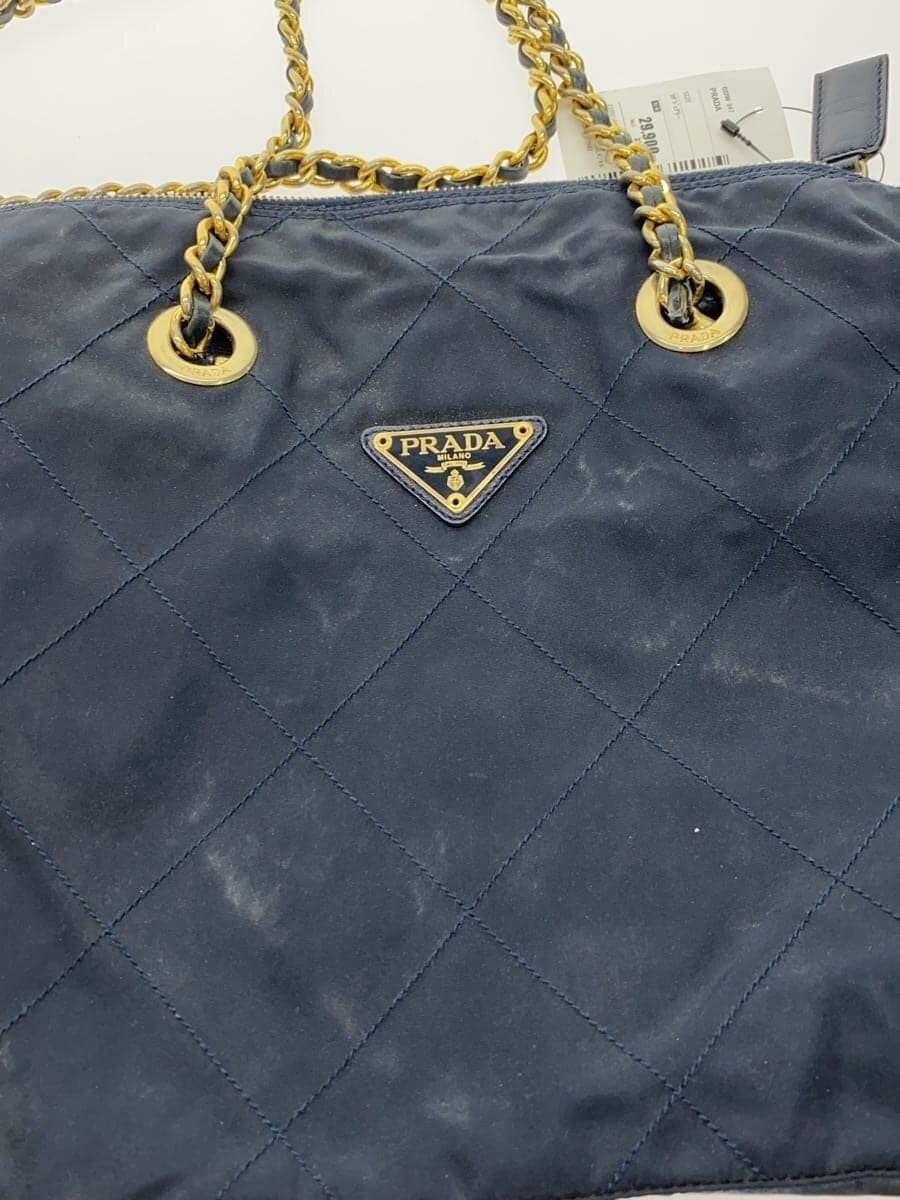 PRADA Shoulder Bag BLK 7