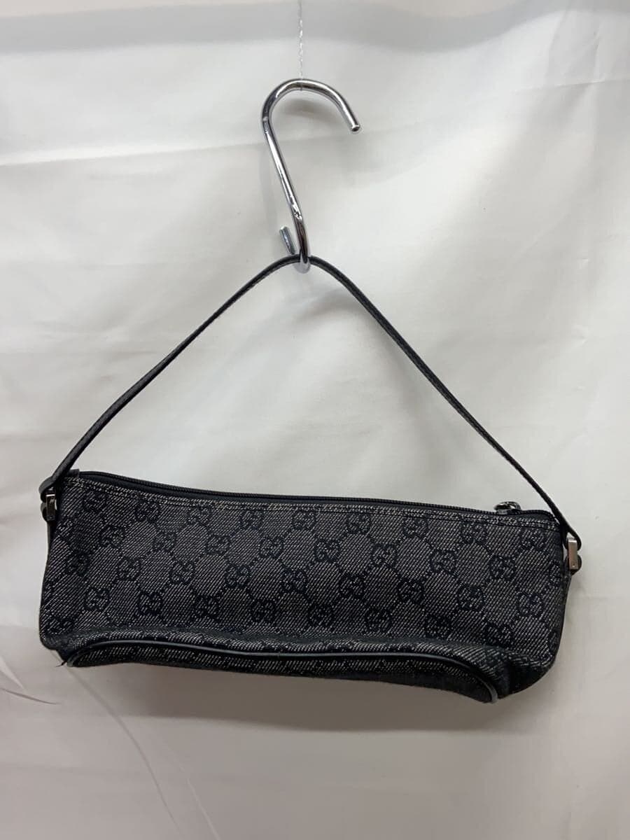 GUCCI accessory pouch_GG canvas canvas BLK 07198 3