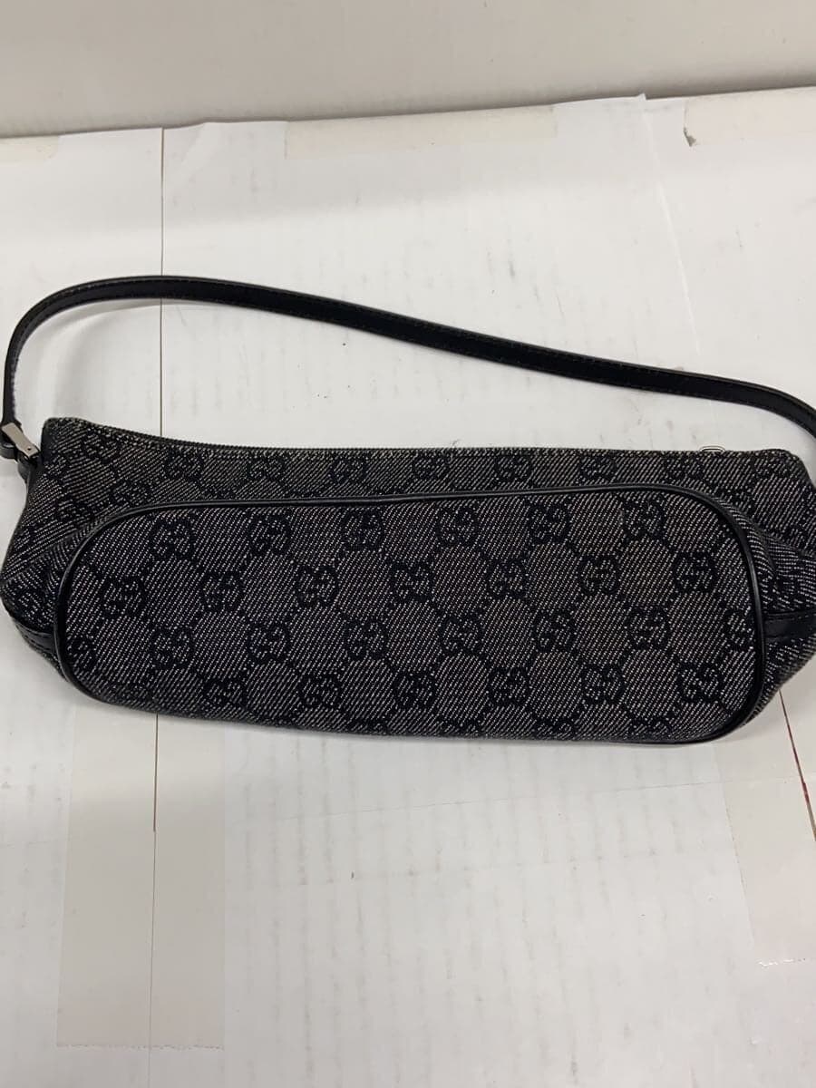 GUCCI accessory pouch_GG canvas canvas BLK 07198 4