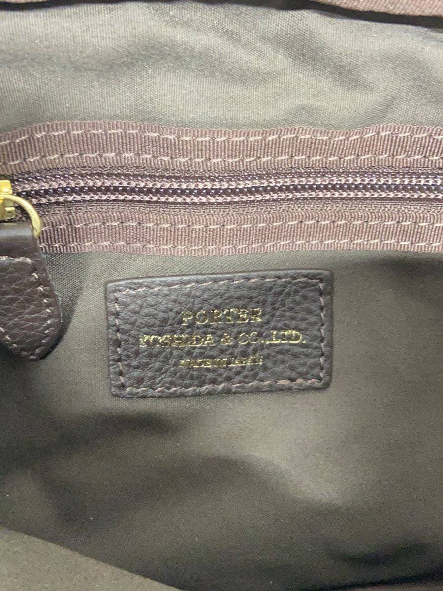 PORTER Second Bag Leather BRW 5