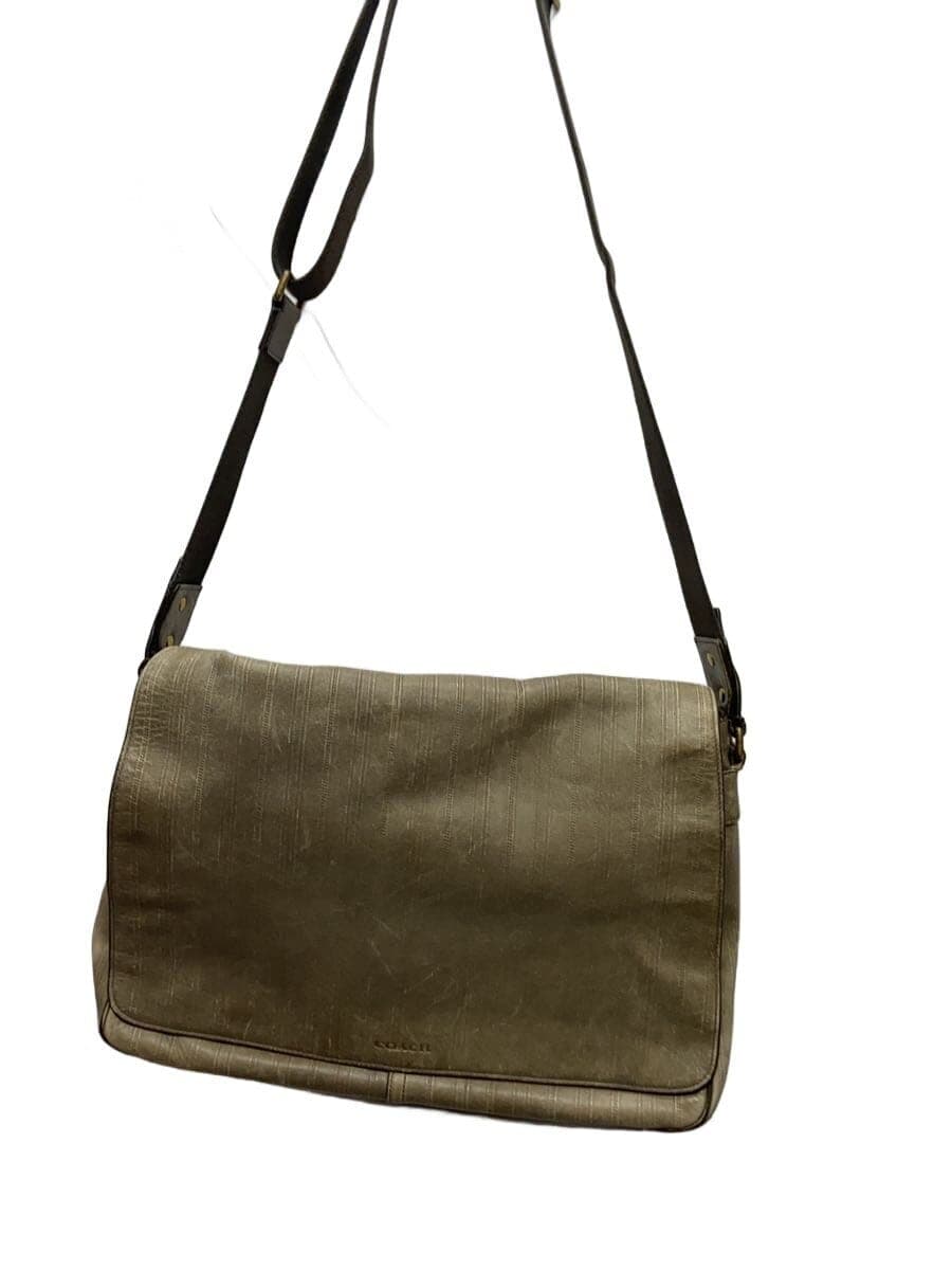 COACH Shoulder Bag Leather F1169-70525