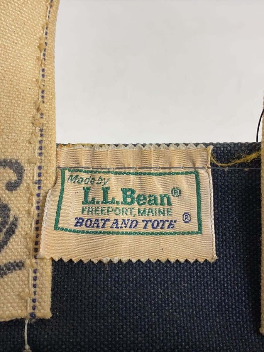L.L.Bean80s Deluxe Tote Mini Canvas Navy 5