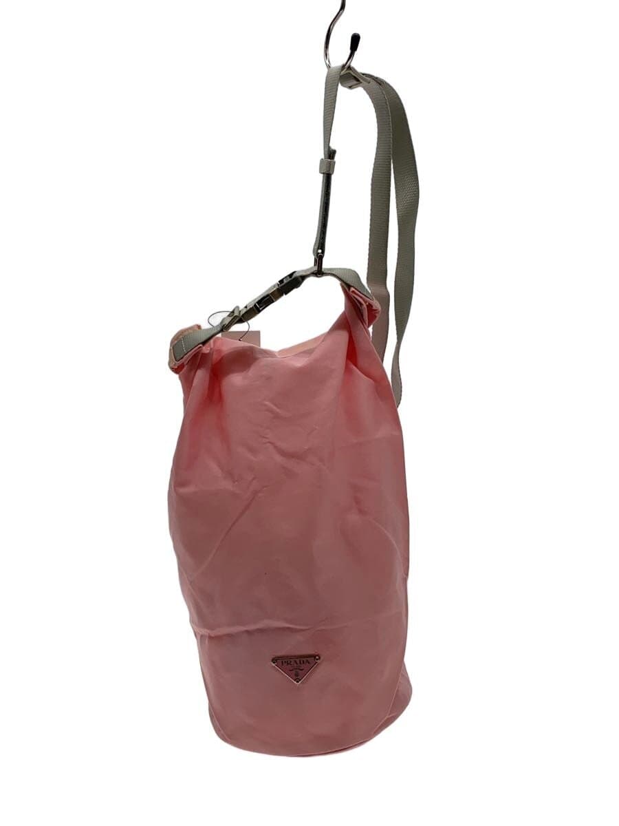 PRADA shoulder bag nylon PNK