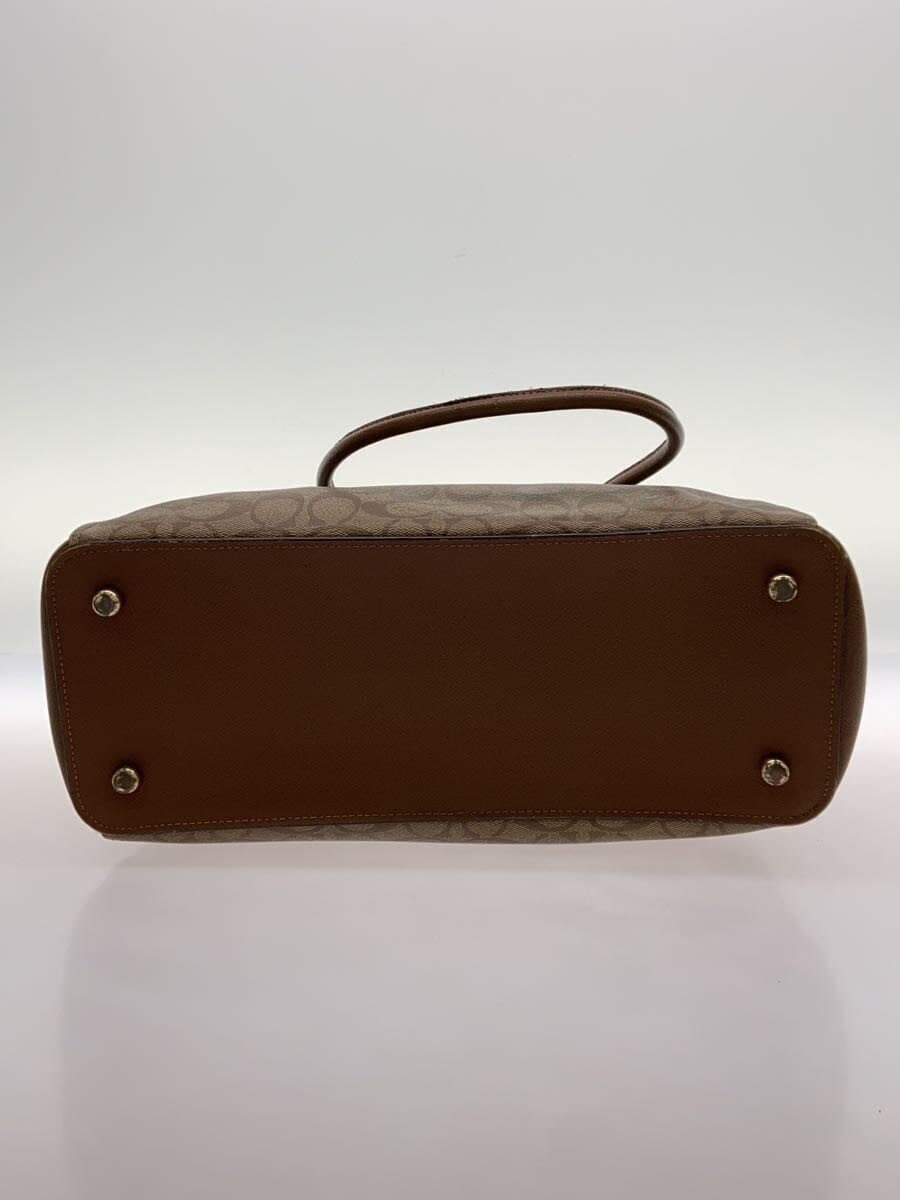 COACH Shoulder Bag_Signature BRW All Over Pattern 4