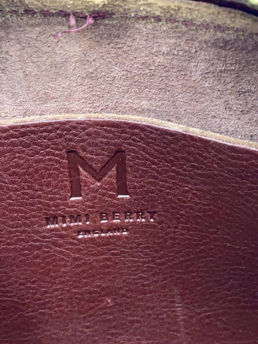 MIMI BERRY Shoulder Bag Leather BRD Solid 6